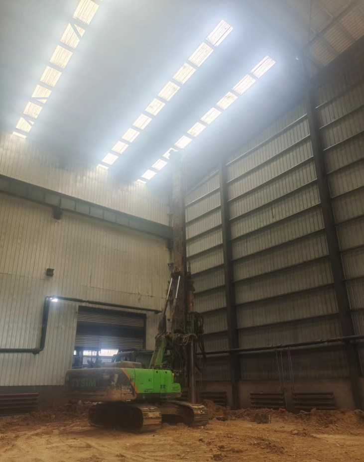 狭小空间施工利器 泰信小旋挖制胜出奇┃泰信机械KR125A小旋挖助力内蒙古某厂房改建项目